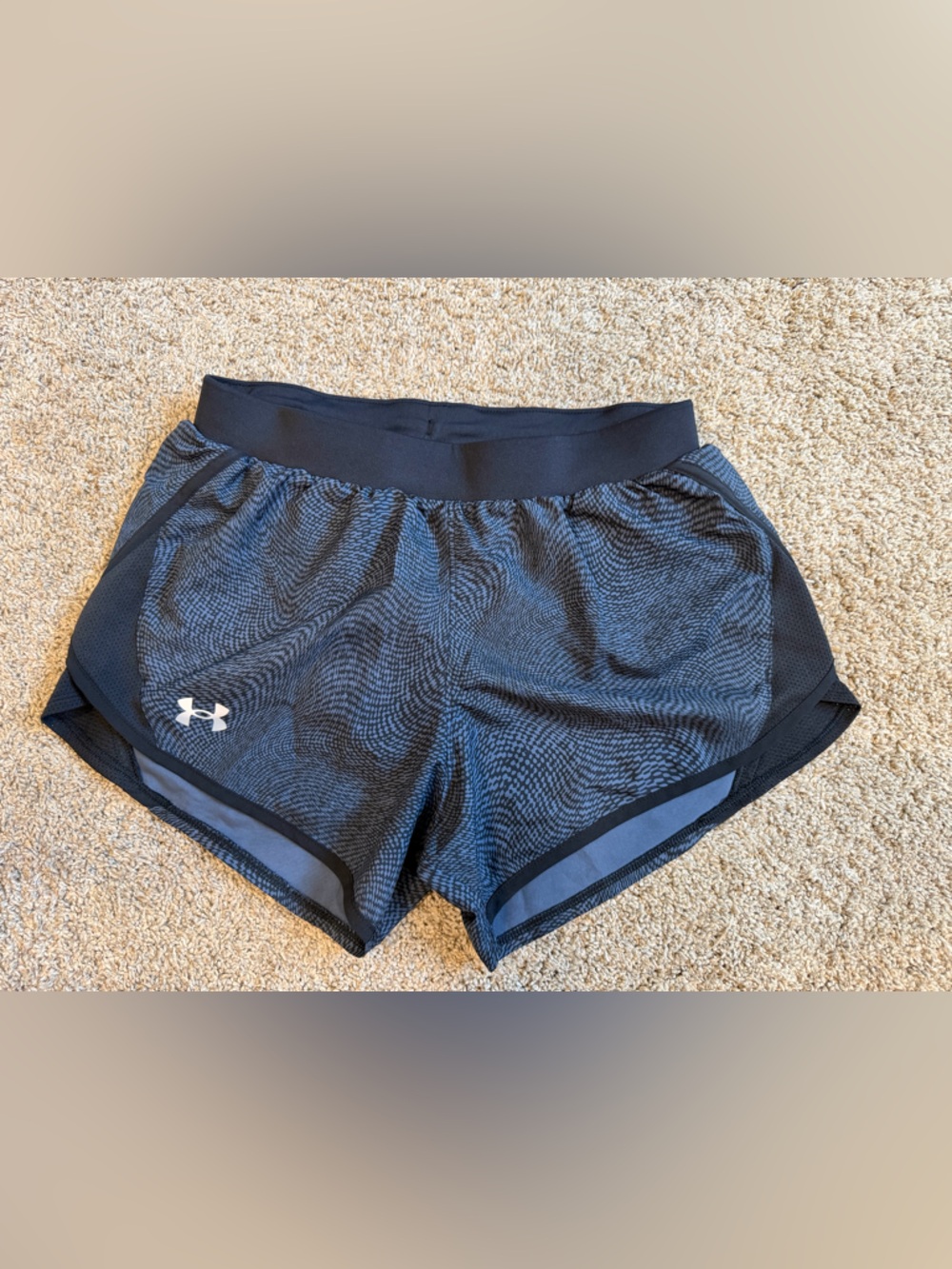 Under Armour Women's Heatgear Fly Loose Lined Black/Gray XS